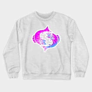 Pisces Tiedye Crewneck Sweatshirt